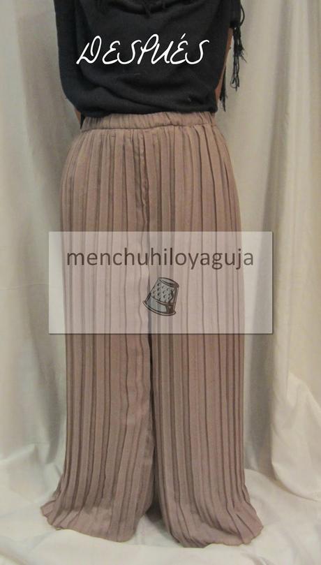 Transformar Falda Larga En Pantalon
