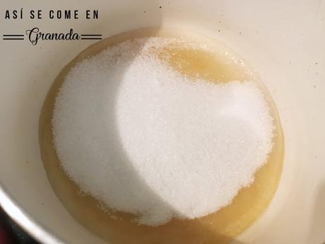 Cuajada de naranja en thermomix