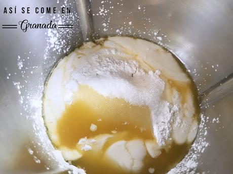 Cuajada de naranja en thermomix