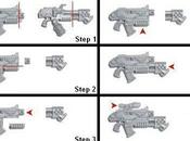 Sencillo tutorial pasos para hacer combi bolter lanzallamas
