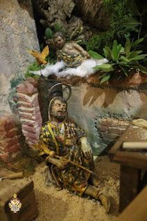 Bendición y apertura del Belén instalado en la Casa Hermandad