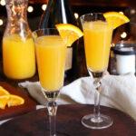 mimosa trago cocktail naranja espumante