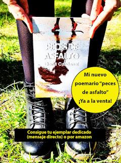 Ya a la venta mi último poemario: Peces de asfalto. Elena Cardenal