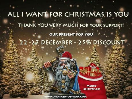 AoW: -25% Dto hasta el 27/12 y retorno de una figura exclusiva!