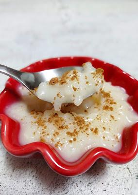 Arroz con bebida vegetal en panificadora