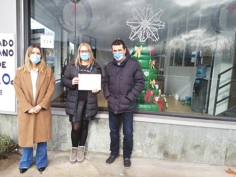 Entregados los premios del Concurso de escaparates navideños de Ponferrada 6