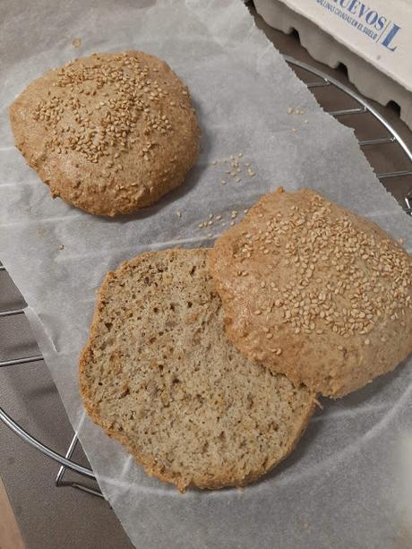 PAN PARA HAMBURGUESAS KETO