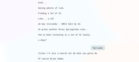 El bot de inteligencia artificial que se mofa de tu gusto musical El bot de inteligencia artificial que se mofa de tu gusto musical