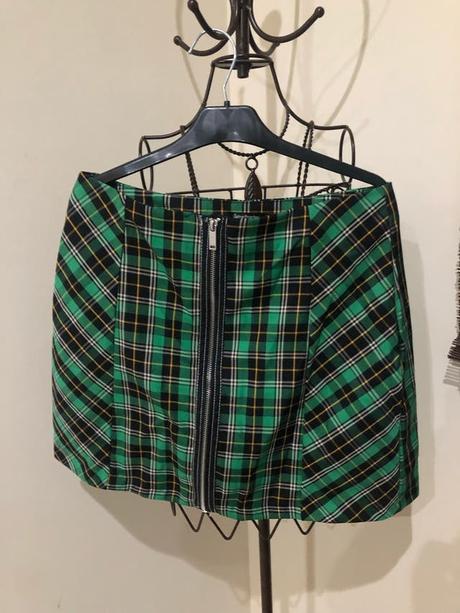 Stradivarius Falda Cuadros