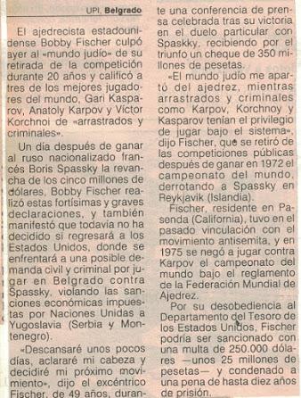 El baúl de los recuerdos (69) - El retorno del Jedi... del AJEDREZ (45)