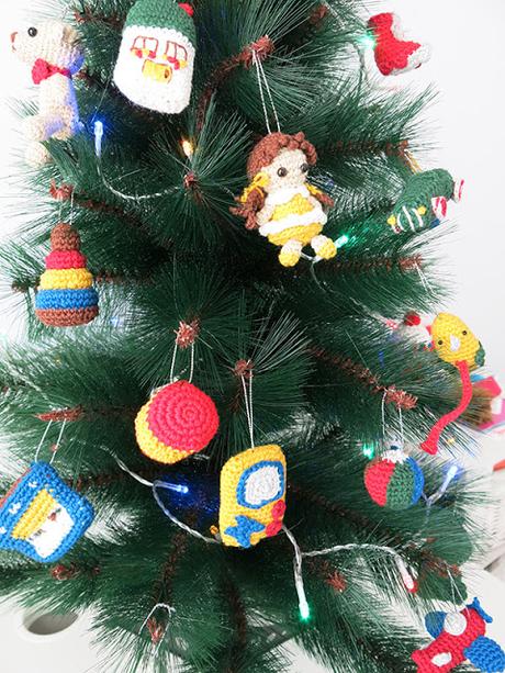 Árbol de Navidad de amigurumis