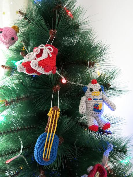 Árbol de Navidad de amigurumis