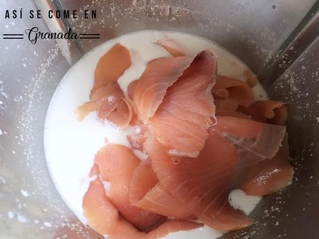 Mousse de salmón en thermomix Mousse de salmón en thermomix
