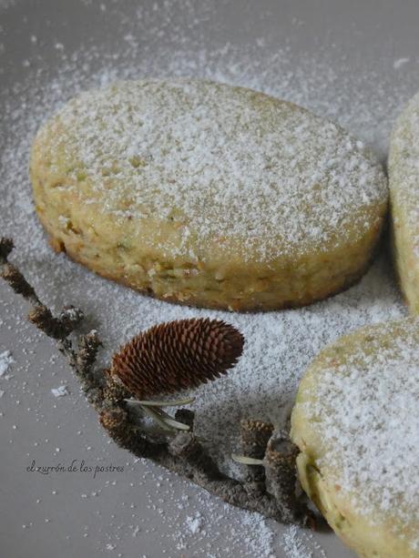 Polvorones de Pistachos al aroma de Naranja