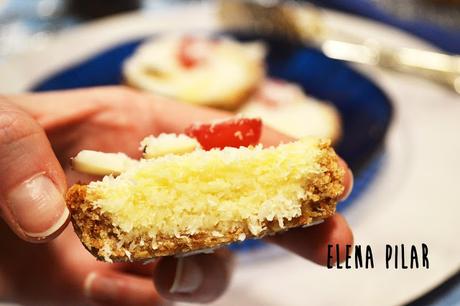 Tartitas integrales de coco y queso (sin azúcar) ¡¡y Feliz Navidad!!