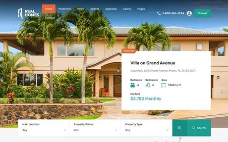 5+ Mejores Temas WordPress para Agentes Inmobiliarios