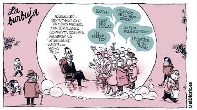 El Rey y las reacciones a su discurso navideño.