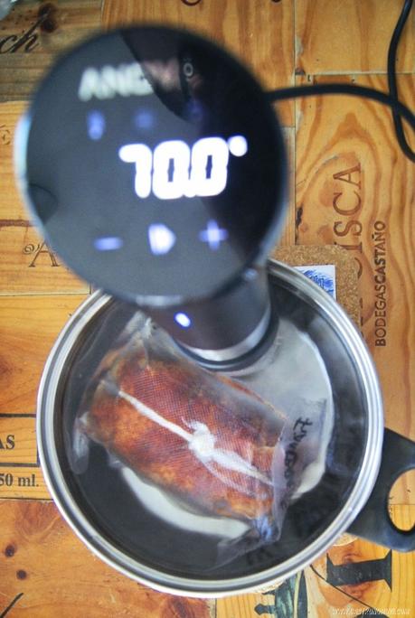 Fiambre de pollo (sous vide)