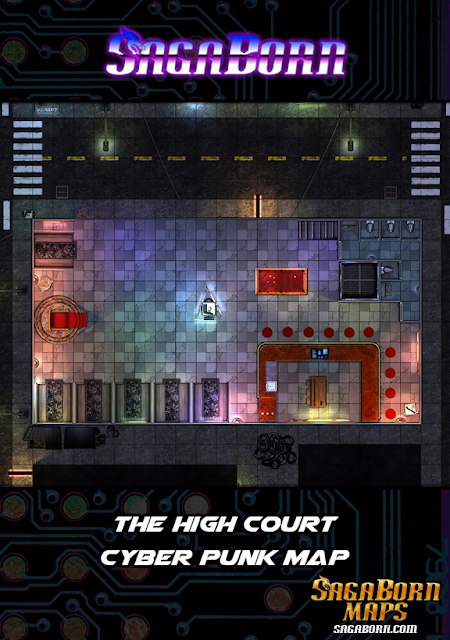 Cyberpunk Bar - The High Court , de Lone Wanderer Entertainment