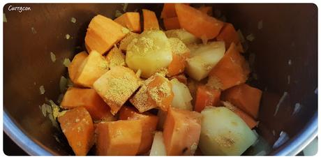 Crema de boniato o batata