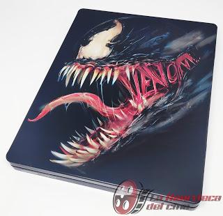 Venom; Foto-reportaje steelbook 4k Ultra HD limitado