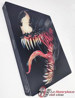 Venom; Foto-reportaje steelbook 4k Ultra HD limitado