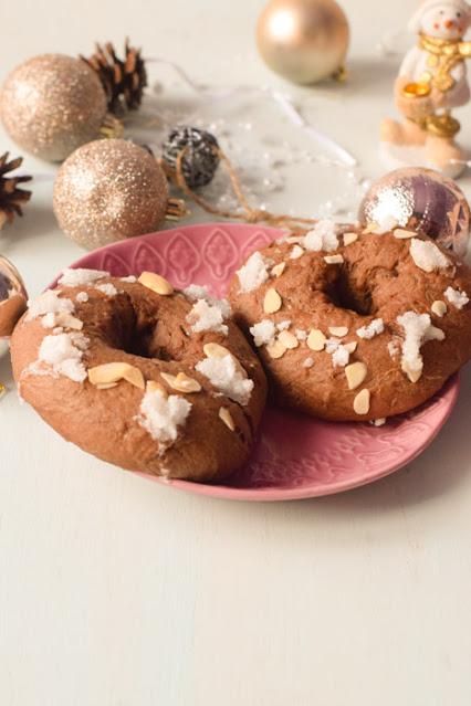 Roscón de Reyes de Chocolate Vegano