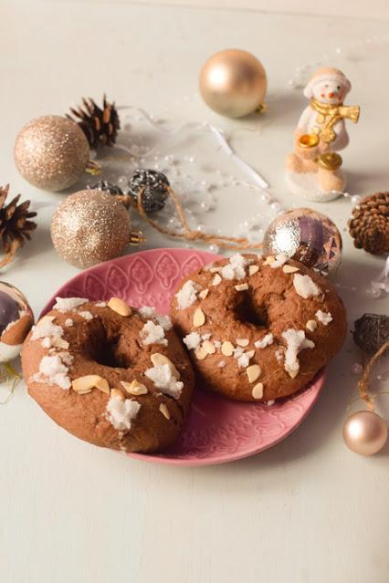 Roscón de Reyes de Chocolate Vegano