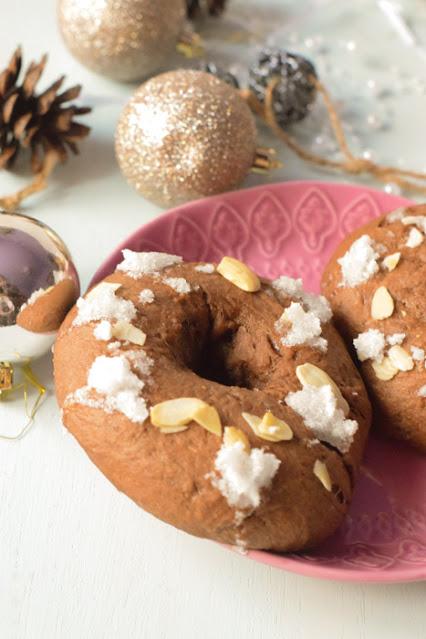 Roscón de Reyes de Chocolate Vegano