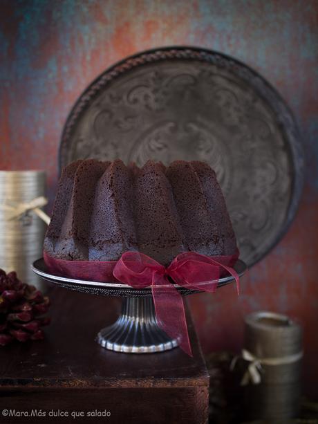 Bundt Cake de algarroba y naranja con Karouba de Jean Hervé