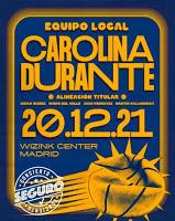 Concierto de Carolina Durante en el WiZink Center en 2021