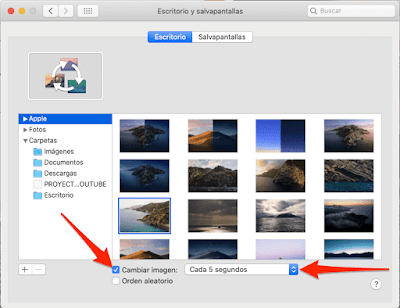 Como cambiar fondo de pantalla en Mac 2020