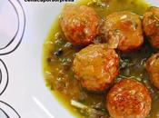 Albóndigas salsa verde