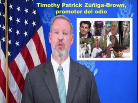 Timothy Patrick Zúñiga-Brown, un viejo conocido del odio a Cuba