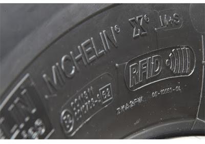 El neumático con microchip RFID de Michelin El neumático con microchip RFID de Michelin