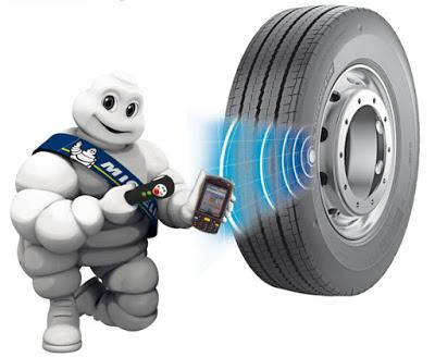 El neumático con microchip RFID de Michelin El neumático con microchip RFID de Michelin