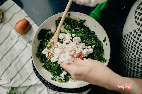 Spanakopita - Pastel griego de espinacas