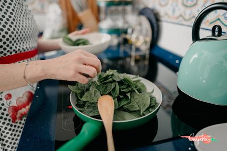 Spanakopita - Pastel griego de espinacas