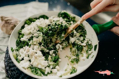 Spanakopita - Pastel griego de espinacas