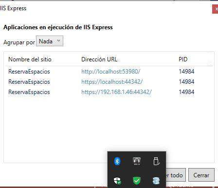 Acceder desde una Ip a IIS Express