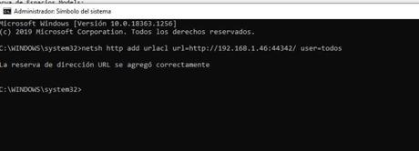 Acceder desde una Ip a IIS Express