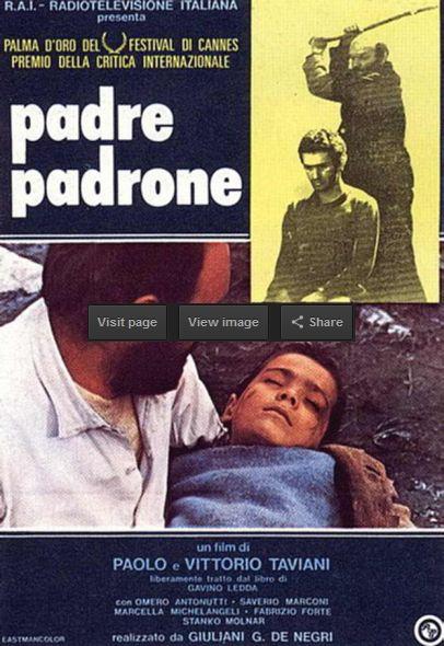 PADRE PADRONE - Paolo y Vittorio Taviani