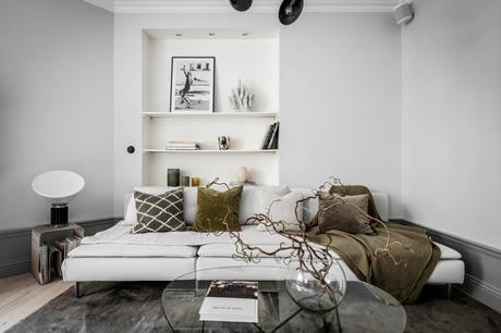 Piso nórdico de planta abierta (y feliz 2021)