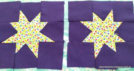 Camino con Estrellas Patchwork Camino con Estrellas Patchwork
