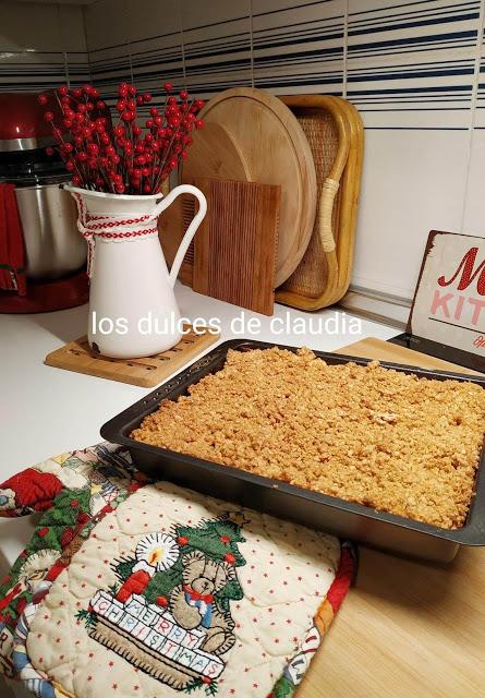 Crujiente de Manzana y Avena