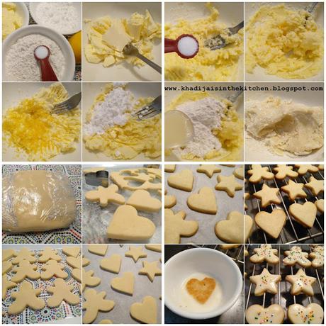 BISCUITS AU CITRON / LEMON COOKIES / GALLETAS DE LIMON / (الحامض)البسكوي بالليمون