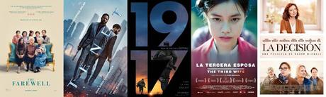 Las mejores películas de 2020, Mejores películas de El blog de Juan Carlos