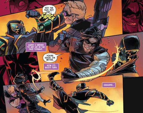 Ojo de Halcón. Caída libre