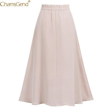 Falda Larga Cintura Alta