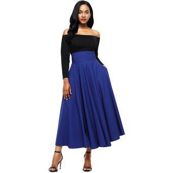 Falda Larga Cintura Alta